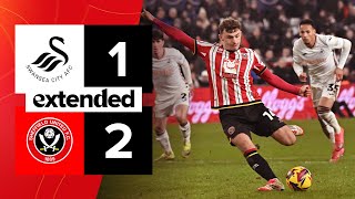 Swansea City 1-2 Sheffield United | Extended Championship highlights