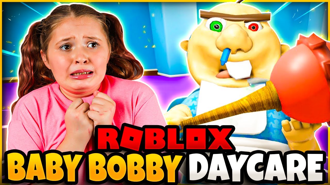 ROBLOX BABY BOBBY DAYCARE SCARY OBBY - YouTube