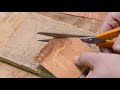 blacksmithing making a hollow hole punch