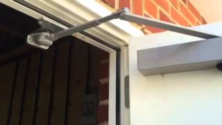 Hold open door closer