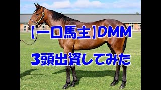 【一口馬主】ＤＭＭ　BAＮUSY入会　３頭出資してみた！編