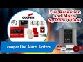 Cooper Fire Alarm Panel Details | ULCF3000 & ULCF3000RM Control Panel | Cooper Panel LED Details.