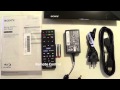 Sony DBP S1200 Blu Ray Player Unboxing and Easy Initial Setup