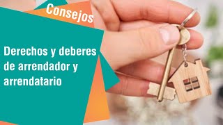 Aprenda a defenderse si alquila casa | Consejos