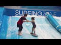 어린이 서핑 도전기 2일차｜오산 서핑존｜여름스포츠 실내서핑｜surfing zone in osan｜cinematic family vlog｜