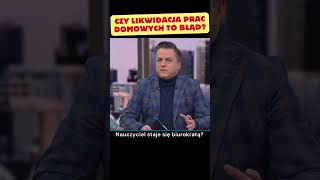 Krzysztof Bosak o likwidacji zadań domowych #polityka #polskapolityka #viralvideo #konfederacja