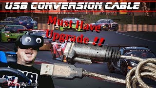 Logitech Pedal USB Conversion Cable Overview | A Must Have for G29 PC Sim Racers!