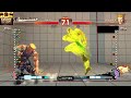 usf4 vega uc1 cross up　 ウル４バルログ　ウルコン１のめくり