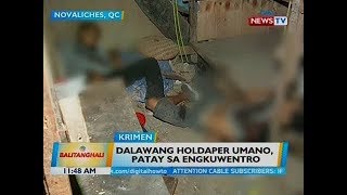 BT: Dalawang holdaper umano, patay sa engkuwentro