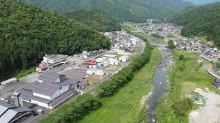 おおい町　名田庄(久坂)空撮