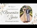 20/01/2024 - Enlace Matrimonial - Ir. João e Berenice  - Tabernáculo da Fé São Paulo - SP