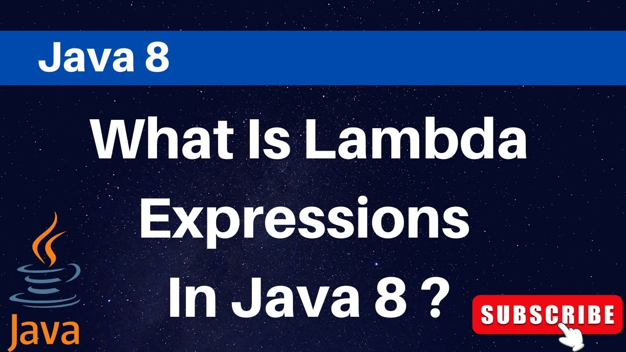 #java8 #lambdaexpression #functionalinterface Java8 Lambda Expresion ...