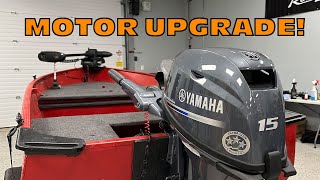 MOTOR UPGRADE FOR THE MINI BASS BOAT!