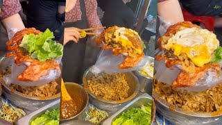 Wow Super Famous Chinese Spicy hamburger / Asian Spicy Street Food #delicious #food