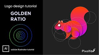 Golden ratio circles[Golden circle] logo design - tutorial(adobe illustrator)