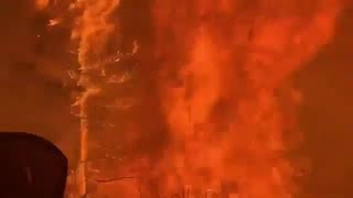 Watch Dramatic Video From The Windy Fire In The Sequoia National Forest