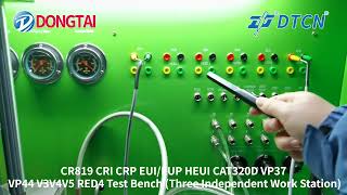 CR819 CRI CRP EUI EUP HEUI CAT320D Test Bench Three Independent work station