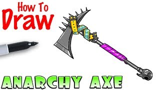 How To Draw Omega S Onslaught Pickaxe Fortnite Tube10x Net - 06 28 how to draw anarchy axe fortnite