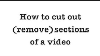 Windows Live Movie Maker Quick Tut: How to cut out a section of your video