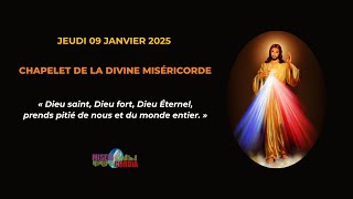 Chapelet de la Divine Miséricorde du jeudi 09 janvier 2025 avec Hélène de la Grâce.