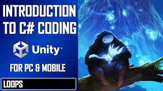 INTRO TO C# CODING IN UNITY ★ LOOPS ★ JIMMY VEGAS TUTORIAL