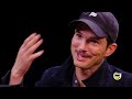 Ashton Kutcher Gets an Endorphin Rush While Eating Spicy Wings  Hot Ones