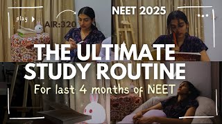 How to study for NEET 2025, a study routine|By Swathi Chola, AIR 320