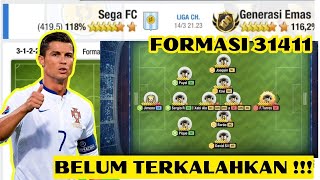 FORMASI 31411 MASIH TAK TERKALAHKAN | TOP ELEVEN 2024