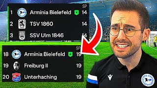 VOM SPITZENREITER ZUM ABSTEIGER IN 1 FOLGE !!! 📉😡 EA FC 24 Bielefeld Karriere #6