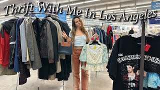 Thrift With Me In LA/ Thrift Trip/ My Best Find Was Not Clothing!