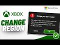 Fix “Change Your Store Region” Error on Xbox/Microsoft Store .