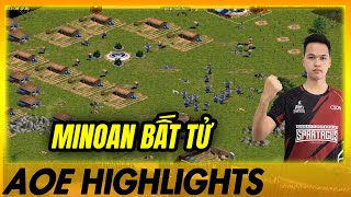 Sẻ Đệ với tài CUNG A MINOAN - Đẳng Cấp Là Đây Chứ Đâu | AoE Highlights #aoe