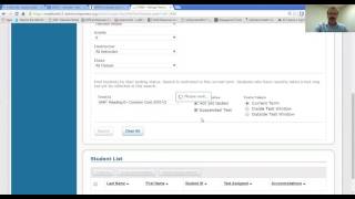 How to find students to complete MAP testing