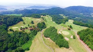 杉ノ木台ゴルフクラブ空撮映像（福井県福井市）福井県ゴルフ協会