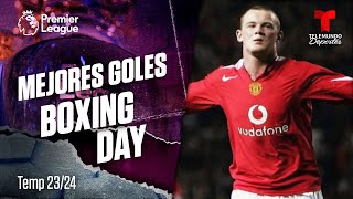 Los goles más top del Boxing Day | Premier League | Telemundo Deportes