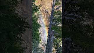 Rainbow 🌈 waterfall 💦 #waterfall #narada