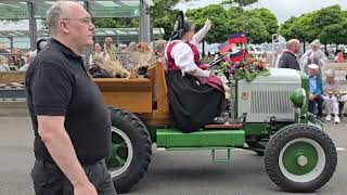 Eidgenössisches Trachtenfest Zürich ZH 2024 5/ Impressionen vom Umzug u.a.Guger/Tanzgruppe Appenzell