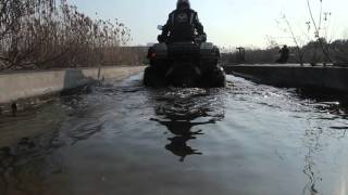 LINHAI NEW M550 ATV FACTOTRY TESTING