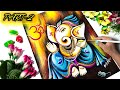 Lord Ganesh Painting With Acrylic Colour ll Ganesh Drawing Part-2 ll Ganesh Puja Special Drawing😍