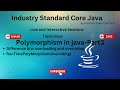 PolyMorphism(RuntimePolyMorphism)Overriding| Java Tutorial | Full Stack Java |Online Java Training