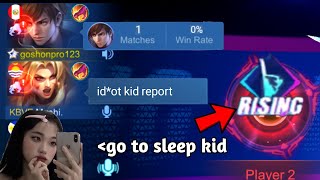 I PRETEND KID IN RISING LEAGUE(pt 2) THIS DUO THINKS IM NOOB 💀