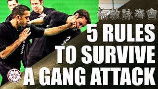 How to Fight Multiple Attackers | 5 Rules to Survive & Defend Yourself in a Fight