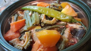 HOW I COOK THE SIMPLIEST, EASIEST \u0026 DELICIOUS PINAKBET AT HOME