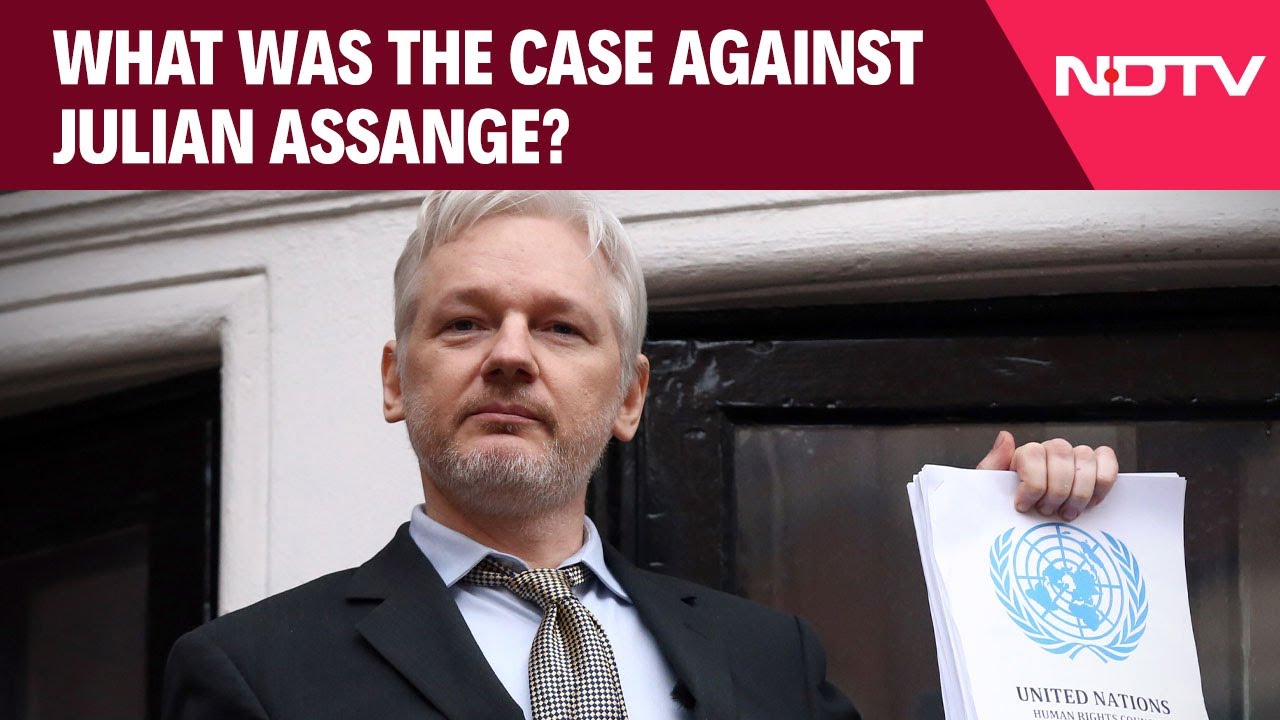 Julian Assange Released | What Was The Case Against Julian Assange ...