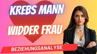 Krebs-Mann und Widder-Frau Beziehungsanalyse