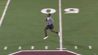 First Look At Kyler Murray During NFL Pro Day