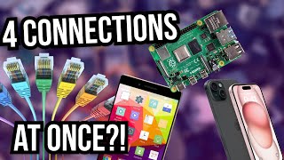 How to Combine 4+ Connections at Once on Raspberry Pi