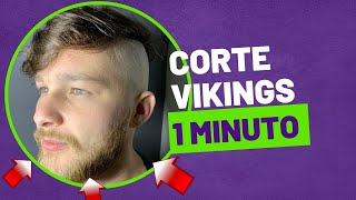 Corte Vikings em menos de 1 minuto #barbershop #success #vikings