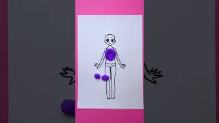 👗 Clay Dress DIY for Your 🎀 Paper Doll! #diy #art