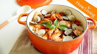 【簡單料理】一鍋玉米海鮮燉飯 戶外野炊料理 One Pot Seafood Risotto │HowLiving美味生活